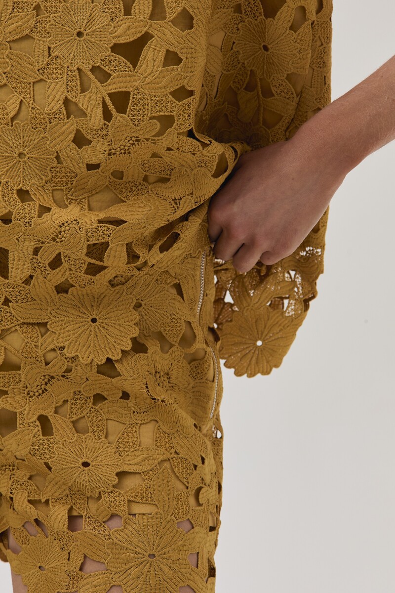 Short Soleil Mostaza