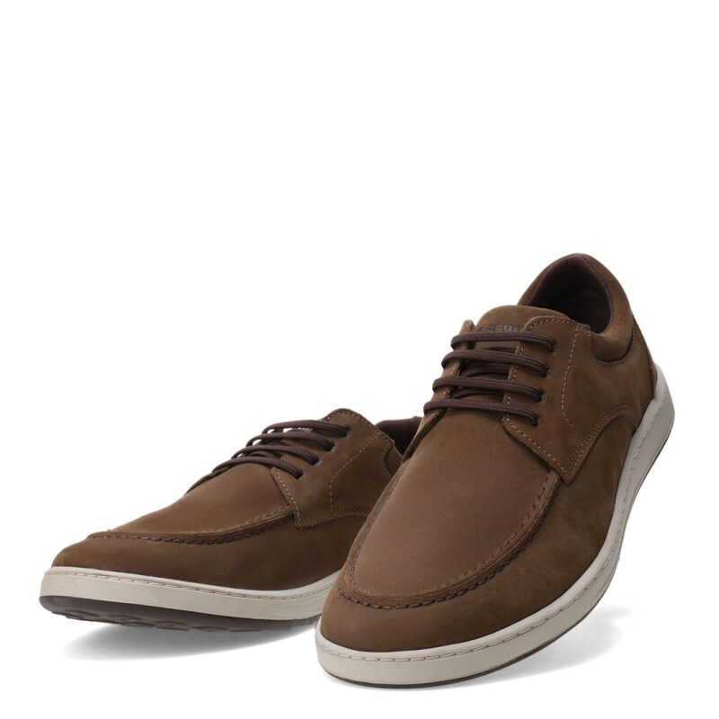 Zapato de Hombre Freeway Cooper13 Nobuck Marrón - Verde Alga