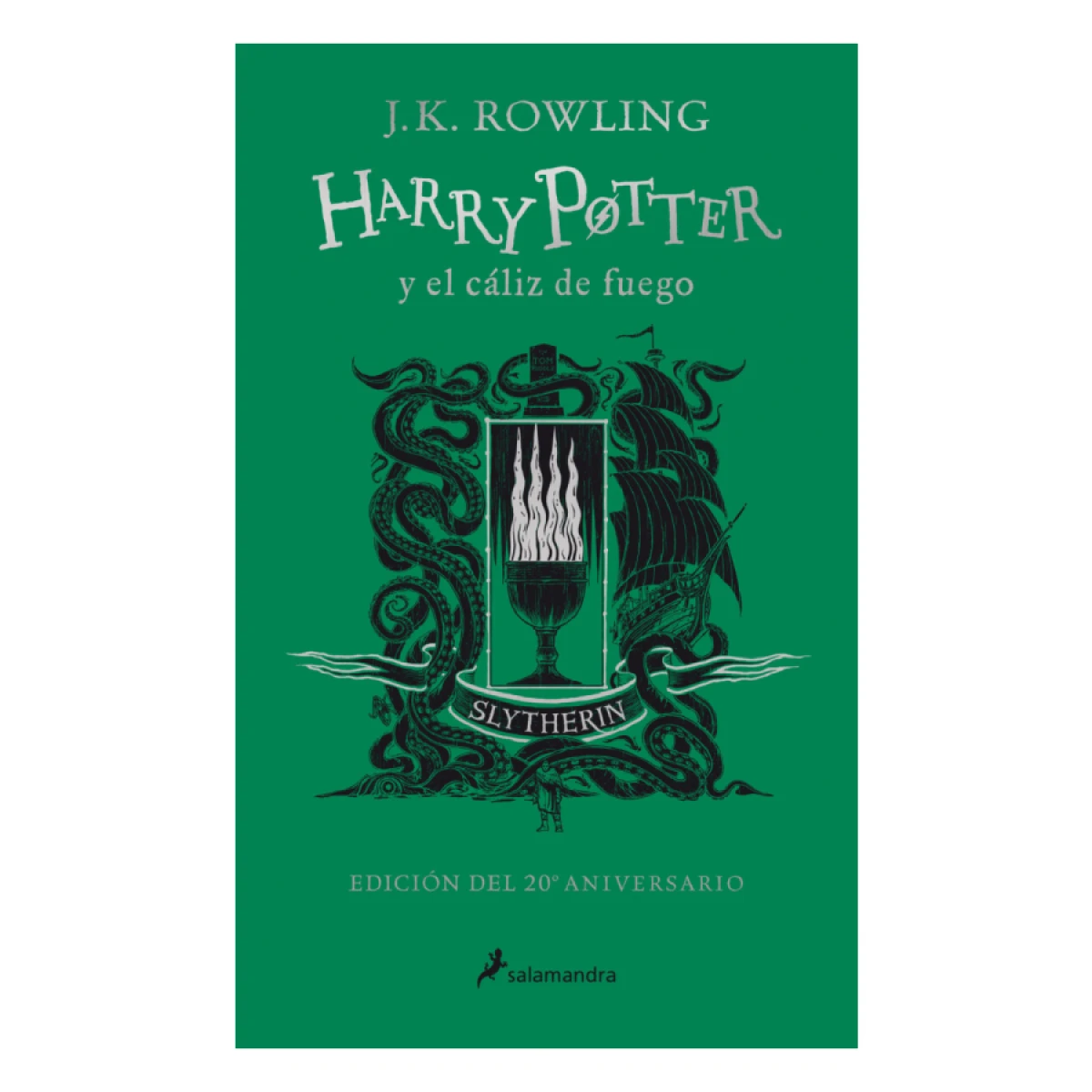 Libro Harry Potter y el Cádiz de Fuego - Edición Slytherin 