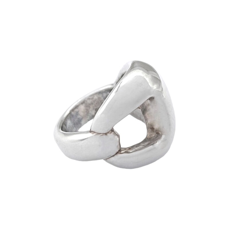 Anillo Hermes-Plata 925 Inflada-Sin Piedra-AN3034 sinpiedra