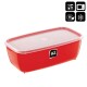Pote rectangular 3lts MAGENTA