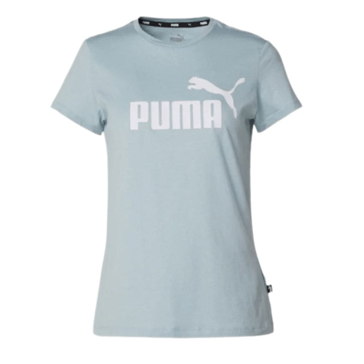 Remera Puma Moda Dama ESS Logo Tee Celeste - S/C 