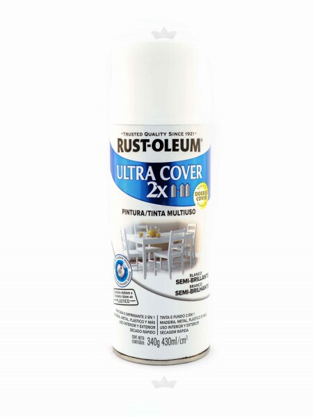 AEROSOL ULTRA COVER 2X BLANCO SEMI BRILLANTE- 340GR N/A