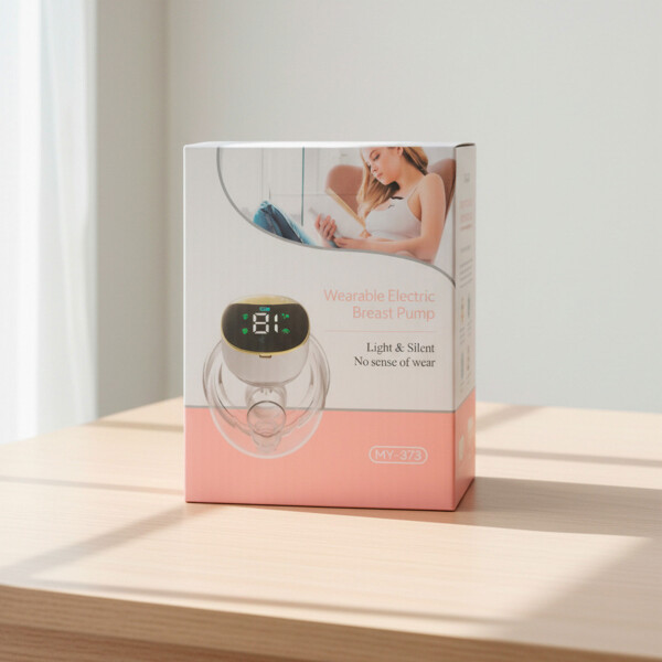 Extractor Maternal Inalambrico 4 Modos 12 Niveles Recargable Color Negro 1