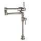 Lavatorio Monocomando Cocina Llena Ollas Brushed Nickel Solo Agua Fria GRIS-BRUSHED NICKEL