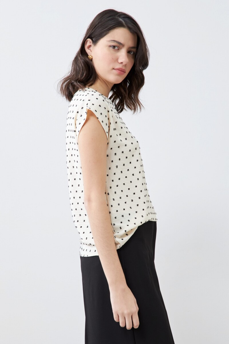 Blusa fantasía crudo