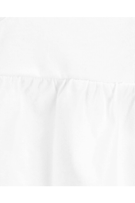 Set dos piezas de algodón, calza floral y blusa Sin color