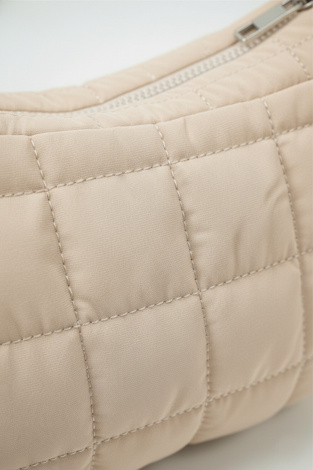 Cartera Quilted Beige