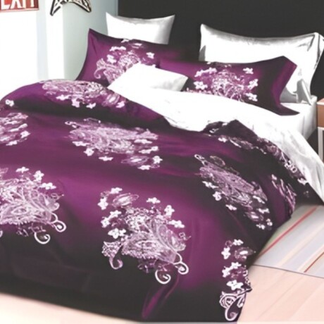 Manta Cotton Flor Glamour 2p Sommier 2.50x2.65m C/ Almohadón 862