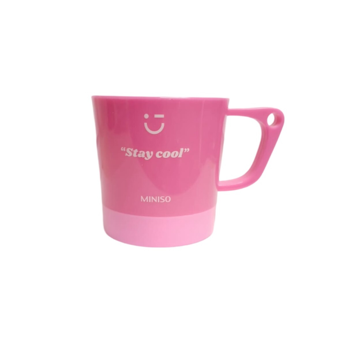 Taza plástica 220ml - rosa 