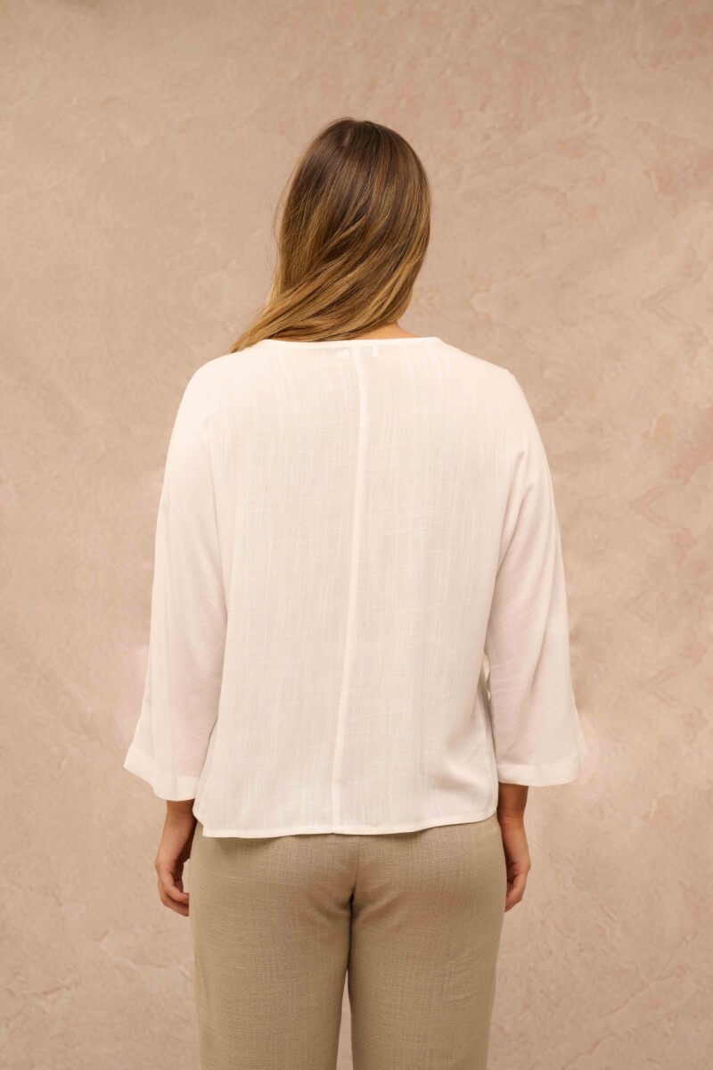 BLUSA ARISTA CRUDO BLUSA ARISTA CRUDO