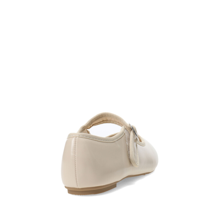 Ballerina de Niña Mini Miss Carol ANIAK de terciopelo Beige