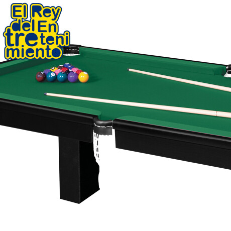 Mesa De Pool Billar Profesional C/ Accesorios 186x108 Mesa De Pool Billar Profesional C/ Accesorios 186x108