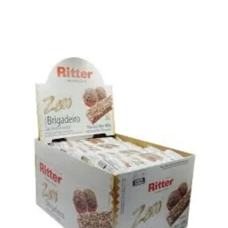 CEREAL BARRITA RITTER ZERO BRIGADEIRO (CHOCOLATE) 25GRS DISP X24 CEREAL BARRITA RITTER ZERO BRIGADEIRO (CHOCOLATE) 25GRS DISP X24