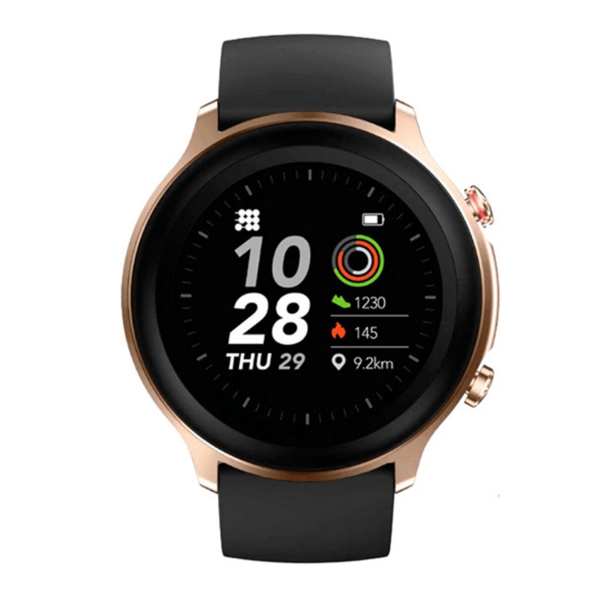 Reloj inteligente smartwatch Cubitt CT4 - Negro y Dorado 