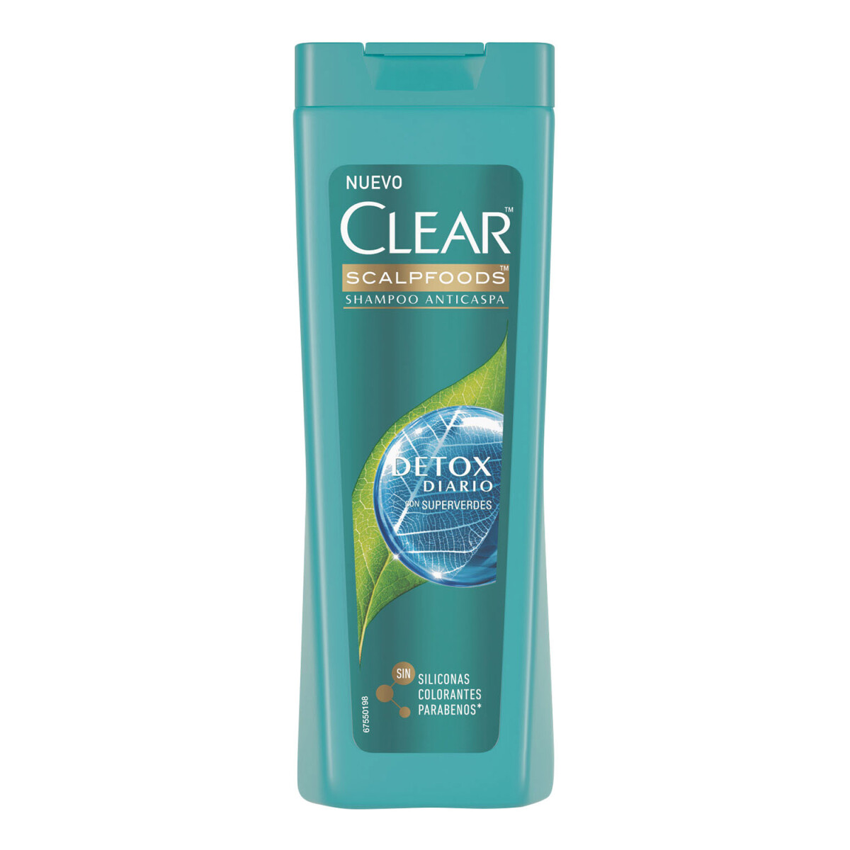 Shampoo Clear Anticaspa Detox Diario - 400 ML 