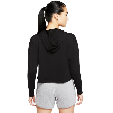 BUZO NIKE YOGA CROP Black