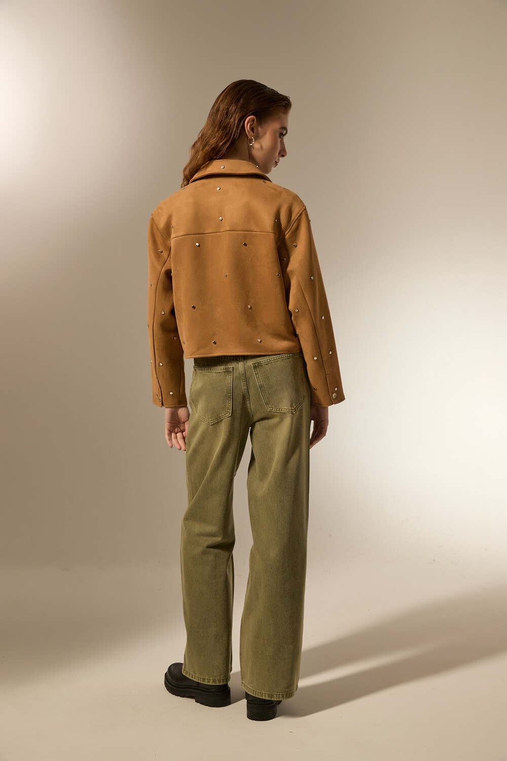 Campera Camelias Beige Oscuro