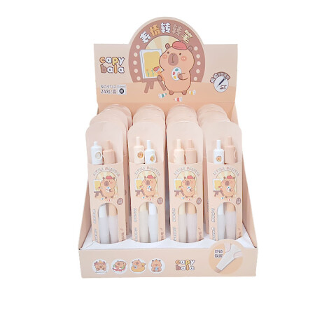 Bolígrafo Capi 2pcs tinta negra Bolígrafo Capi 2pcs Tinta Negra