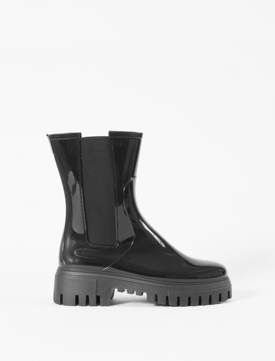 Botas de lluvia chunky - negro 