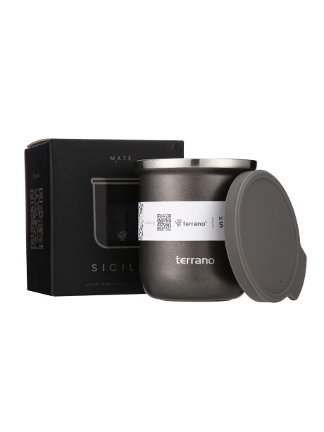 Mate Sicilia Gris Metalizado