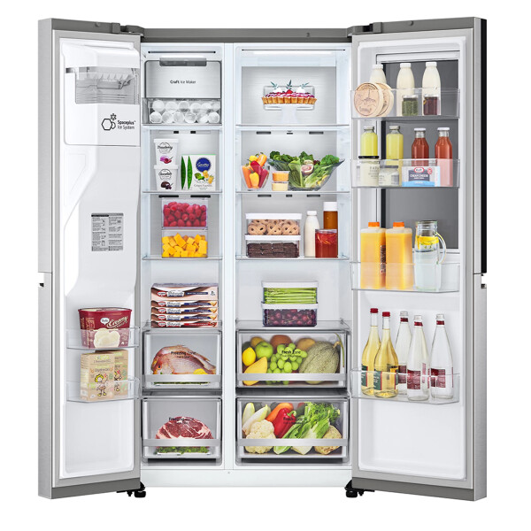 Heladera Lg Ls66sxsc 637l HELADERA LG SIDE BY SIDE GS66SXSC 637LT