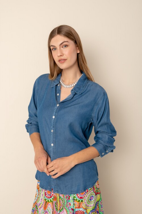 Camisa Denim Camisa Denim