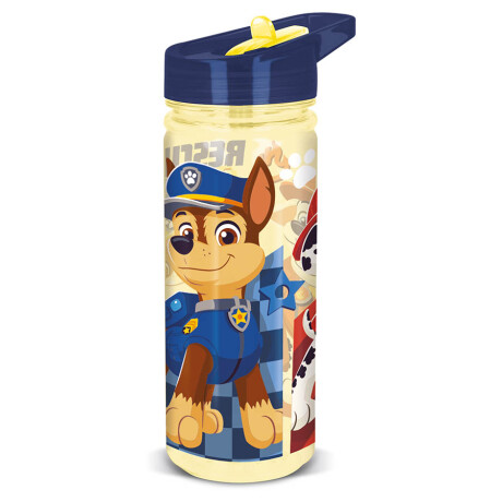 Botella Infantil Tritán 580ML con Pajita PAW-PATROL