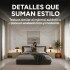 Placa PVC Símil Mármol Utilizables 2,2X1,22 Resistente 3Mm Mármol Blanco Gris Claro 2