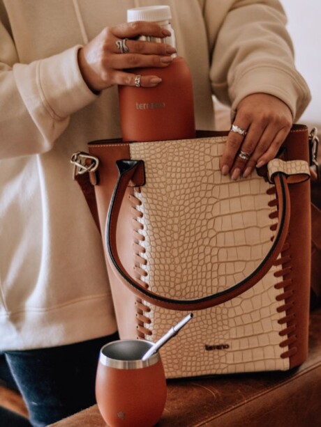 Kit Completo - Termo 750ML + Mate + Matera Bolsito Terracota