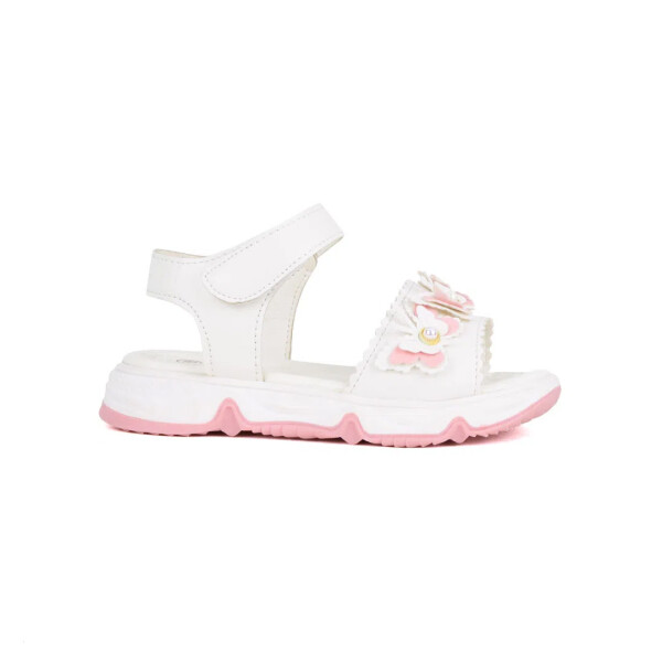 SANDALIAS BUTTERFLY CON VELCRO - GUGA BLANCO