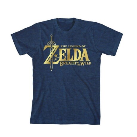 Remera Breath Of The Wild Zelda Logo - Talle L (Entallado - Mujer) Remera Breath Of The Wild Zelda Logo - Talle L (Entallado - Mujer)