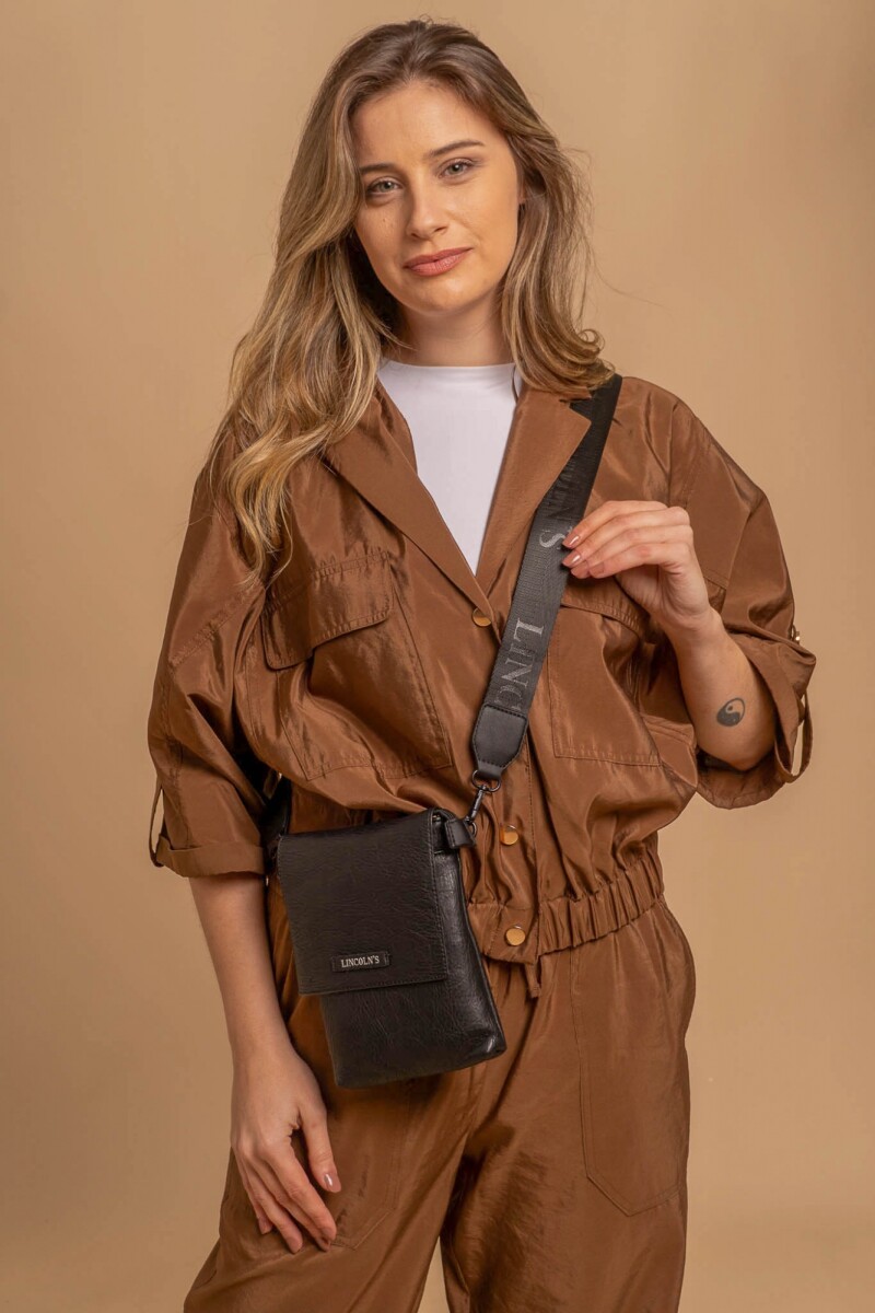 PHONEBAG / PORTA CELULAR ROMERO - NEGRO 