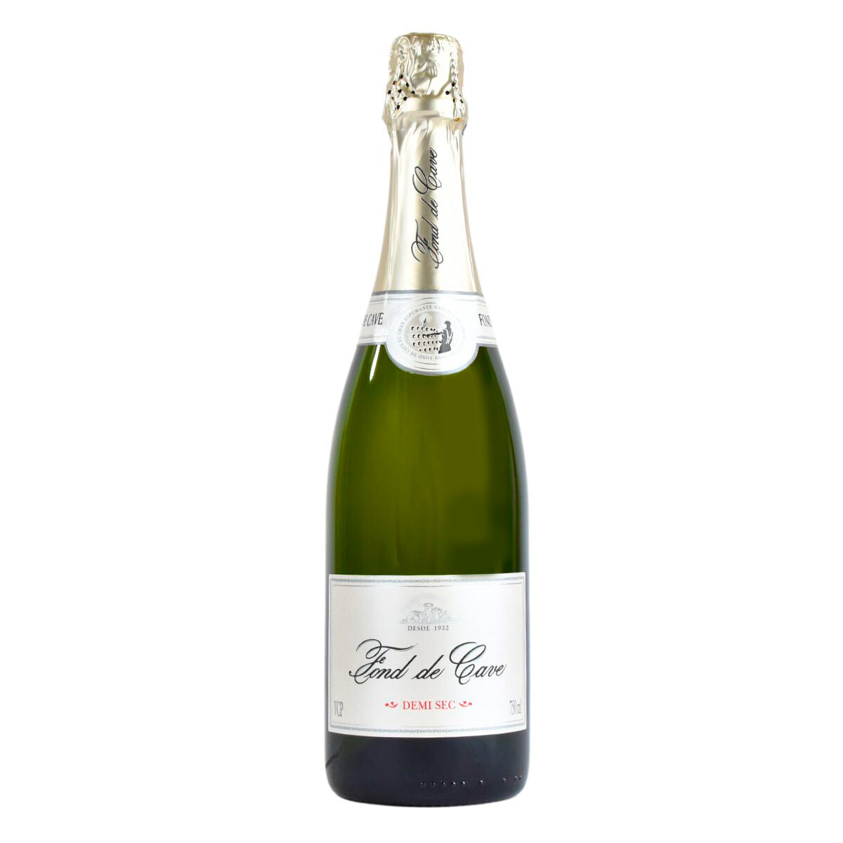 CHAMPAGNE FOND DE CAVE BCO DEMI SEC 750ML C/ENV. 