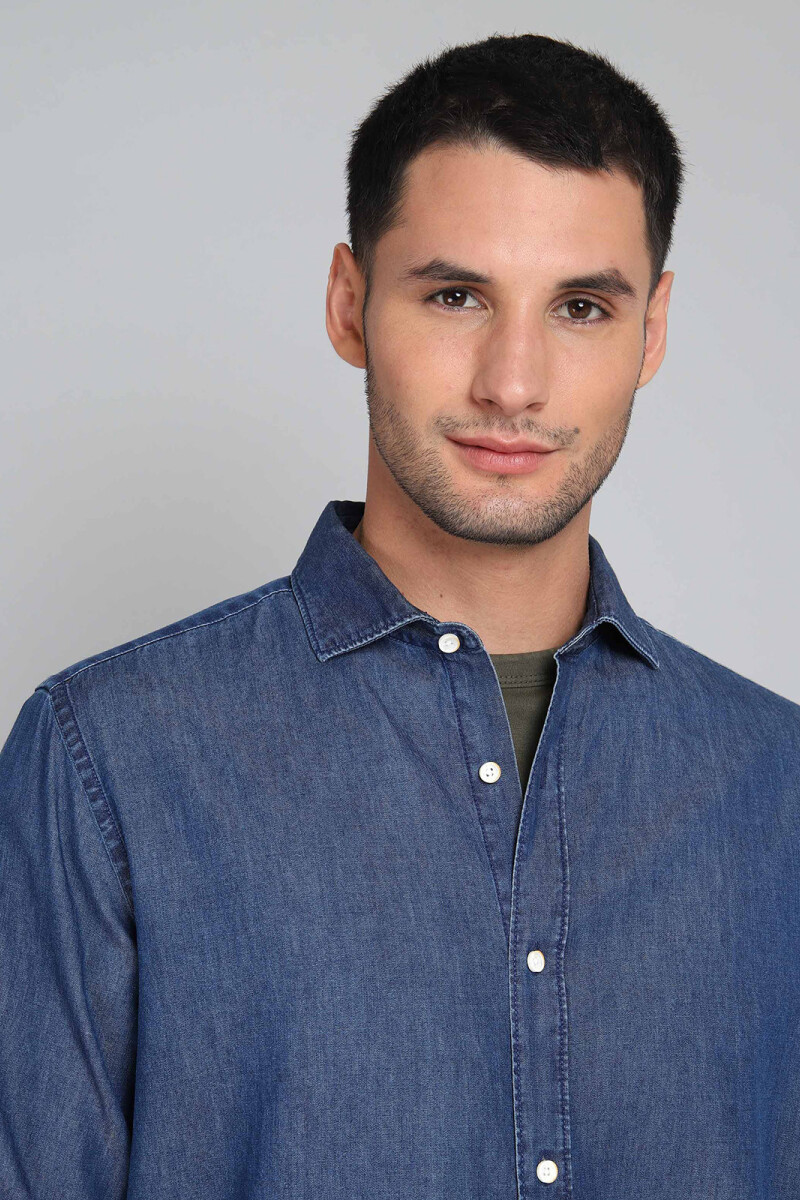 Camisa Arrow Jean AZUL