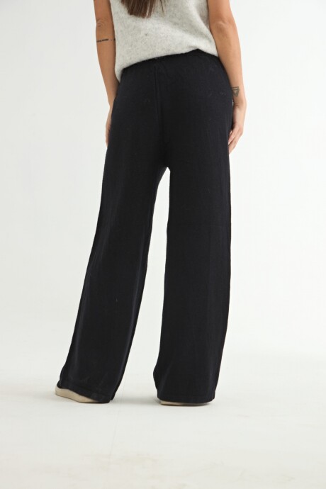 PANTALÓN TEJIDO TULIPA T1 NEGRO