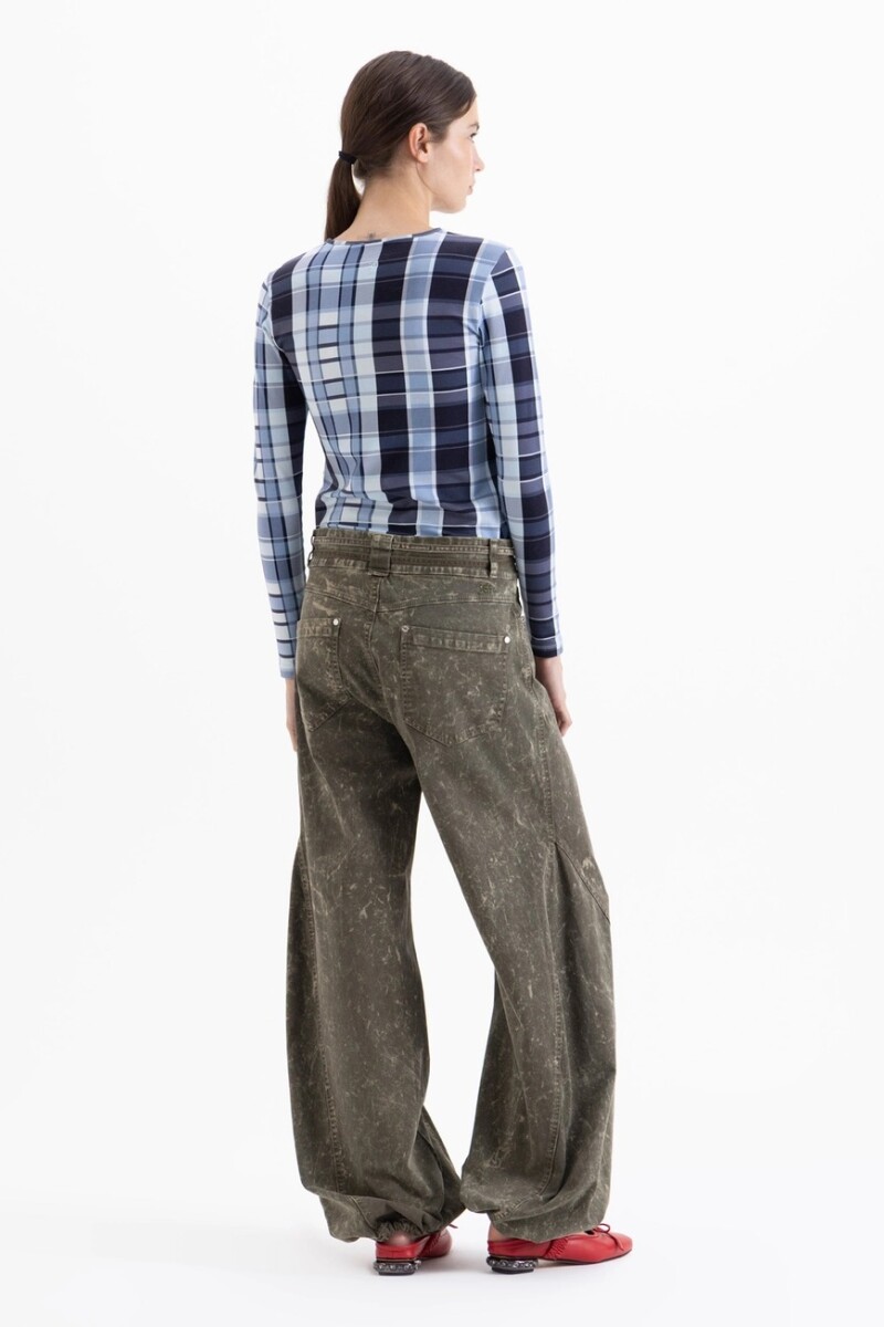 PANTALON GIGI Verde Seco