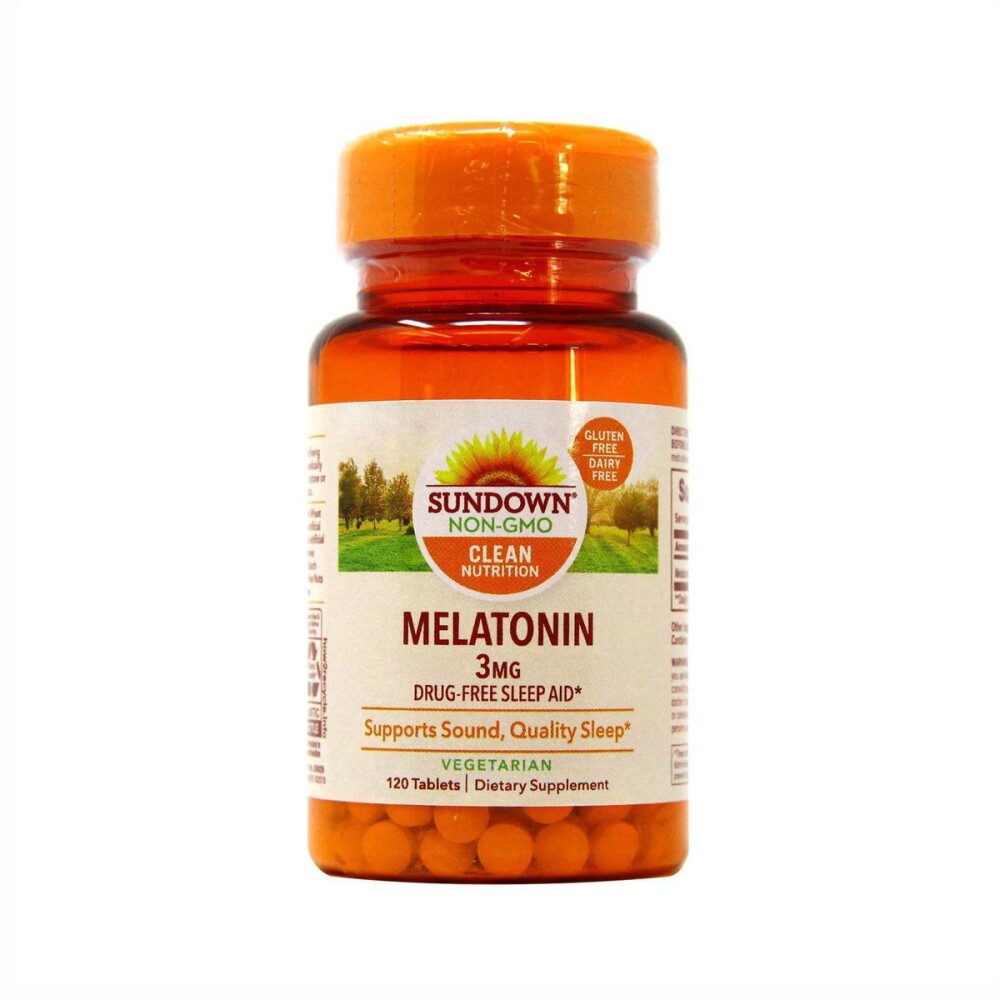 MELATONIN 3 MG SUNDOWN FR. X 120 TABL. única