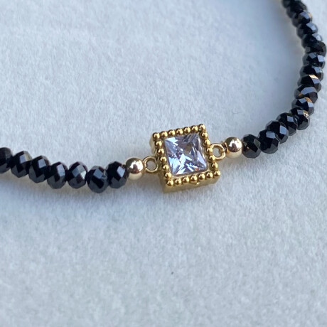 Pulsera SQUARE con piedras naturales Pulsera SQUARE con piedras naturales