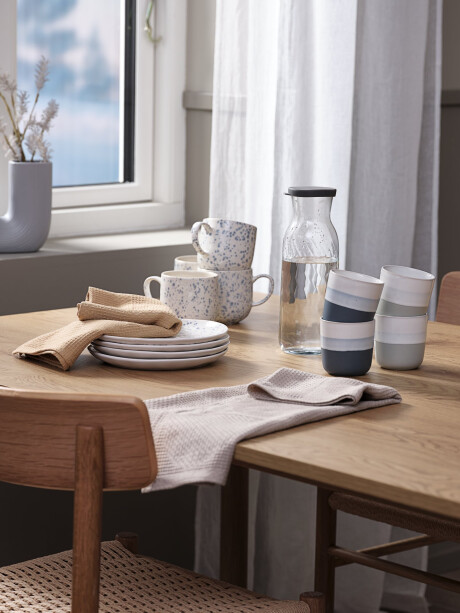 Taza ALF	gres 40cl Ø9xA9cm azul Taza ALF	gres 40cl Ø9xA9cm azul