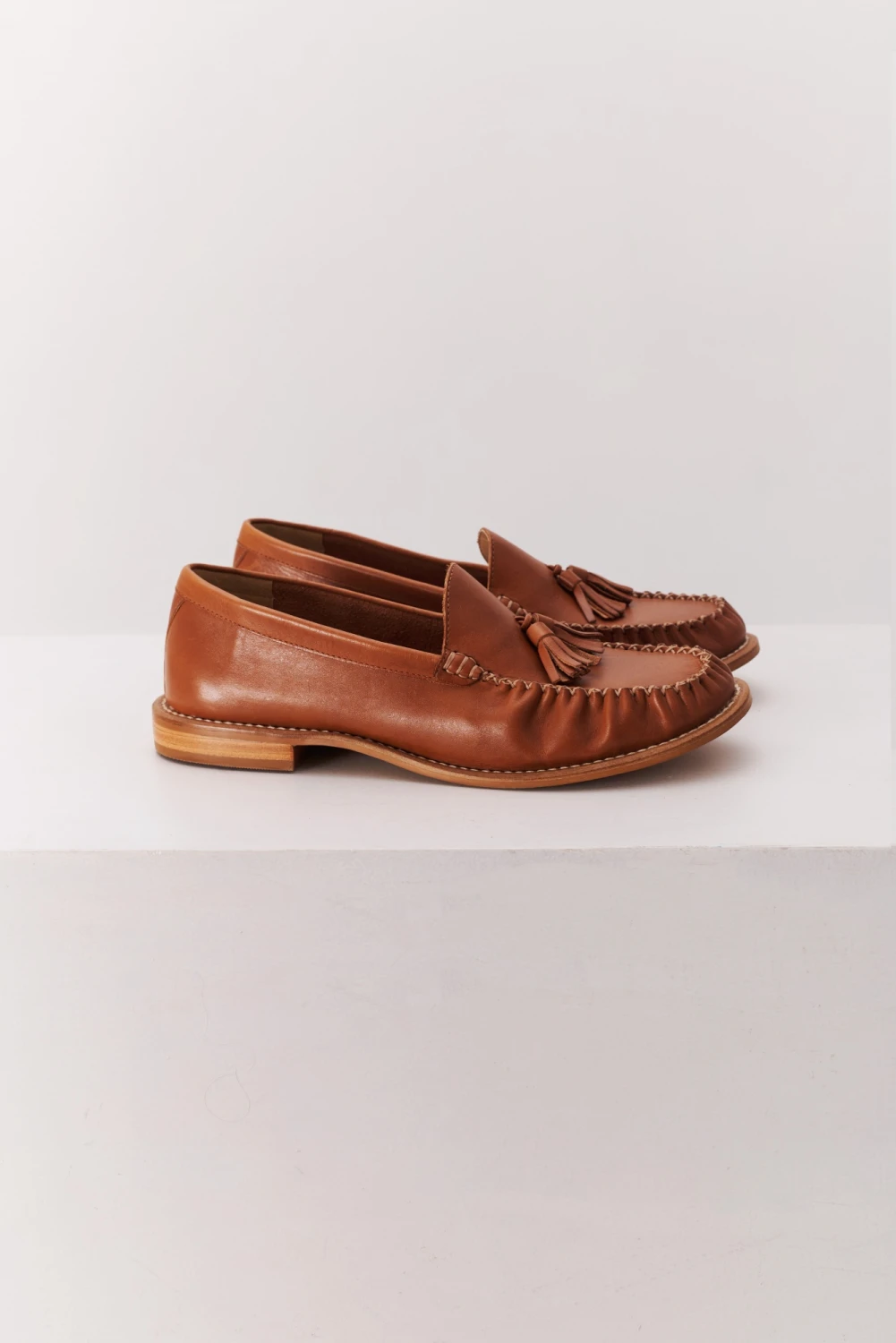 MOCASIN FLECOS camel 36