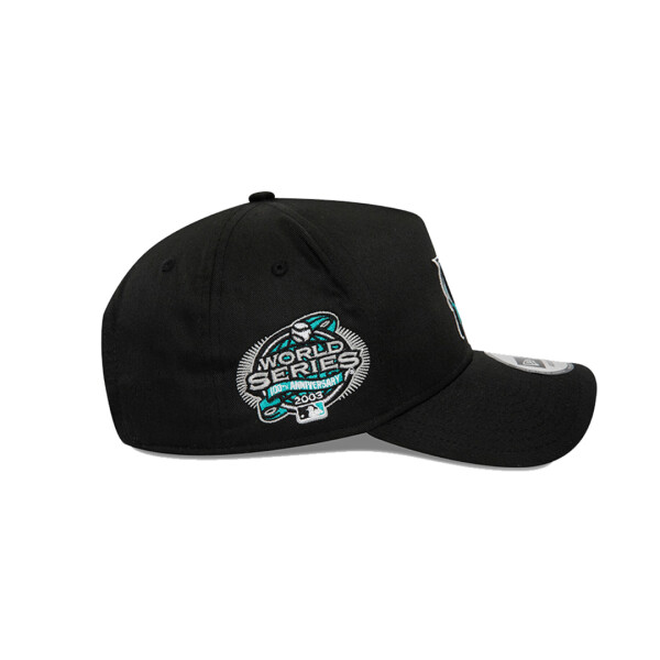 PATCH 9FORTY EF FLOMARCO BLKKGR - NEW ERA NEGRO