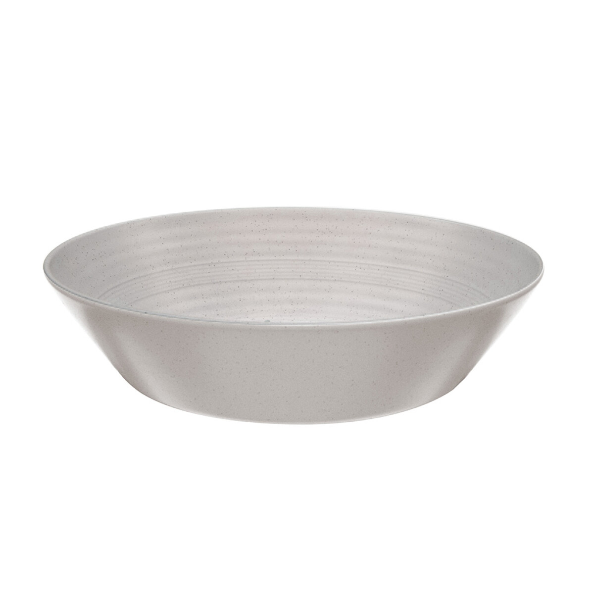 PLATO HONDO TEXTURADO BLANCO. 20x7CM 