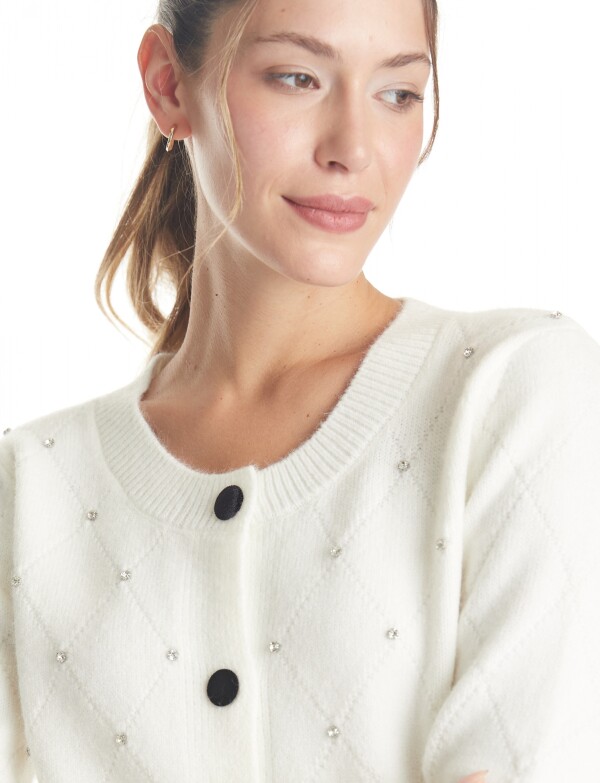 Cardigan Strass CRUDO
