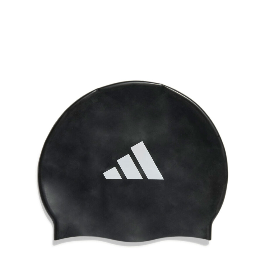 Gorro Adidas Natacion 3S Negro - Blanco