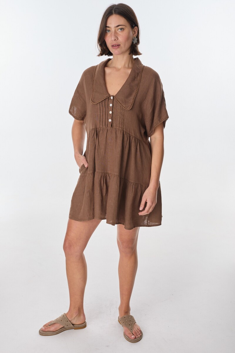 Vestido New Castello Chocolate