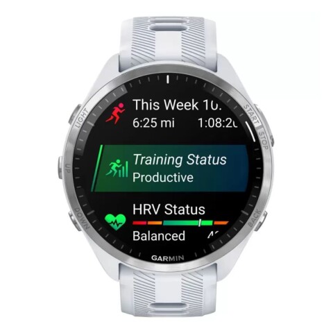 Reloj Smartwatch Garmin Forerunner 965 Whitestone Gray