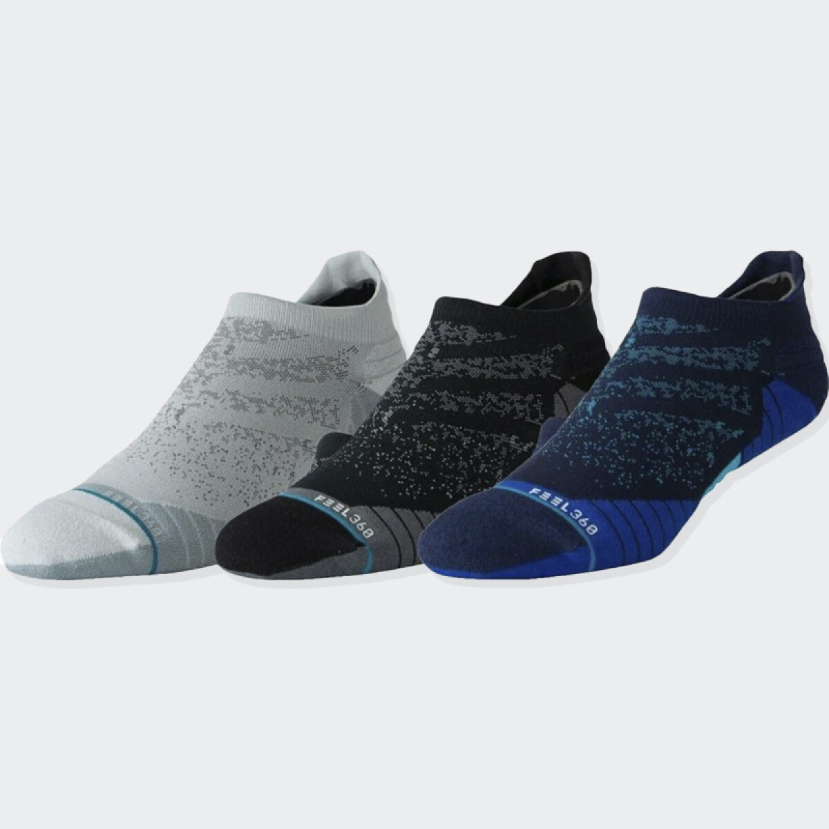 Medias Stance Run Tab Pack X3 - Multicolor 