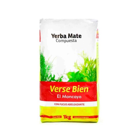 Yerba El Moncayo Verse Bien 1Kg Yerba El Moncayo Verse Bien 1k
