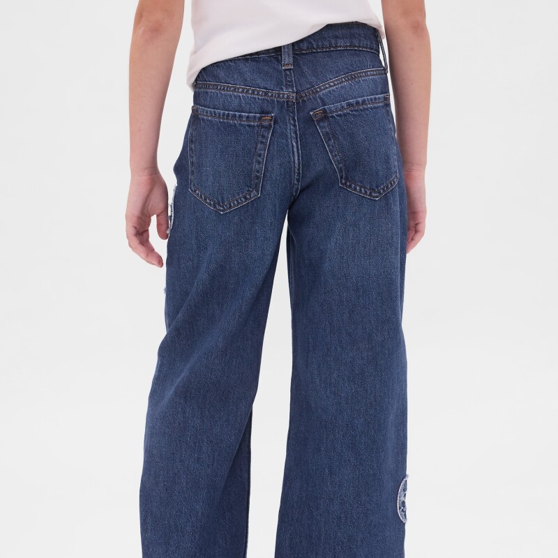 LOW STRIDE - BOW MEDIUM WASH